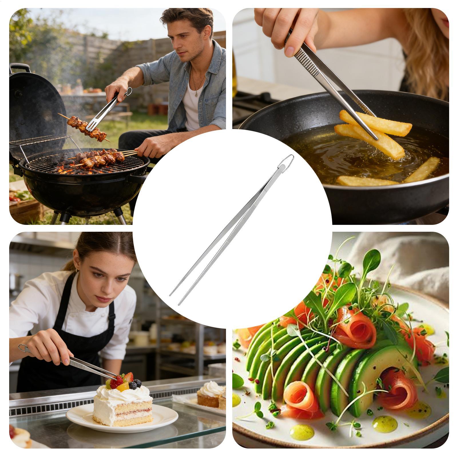 Pinça de Cozinha Metálica para - Food Snacks Party avaliação e preço