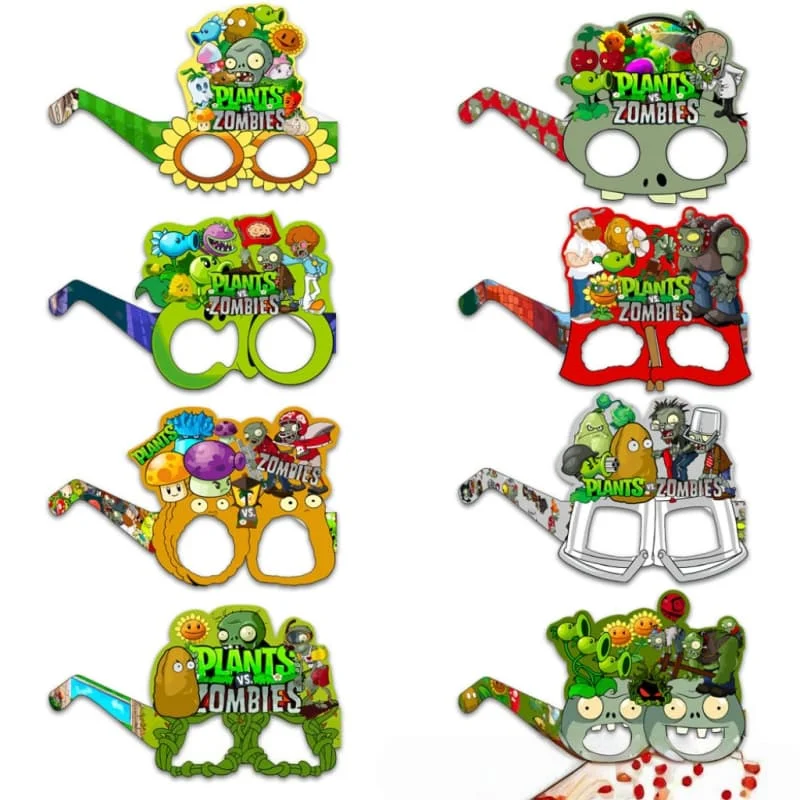 8 peças Planta vs. Decoração d - Zombie Snacks avaliação e preço