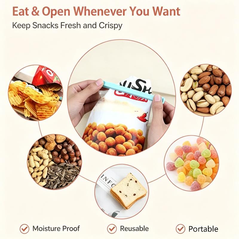 Clipes de Vedação Multiuso par - Food Snacks Packets avaliação e preço