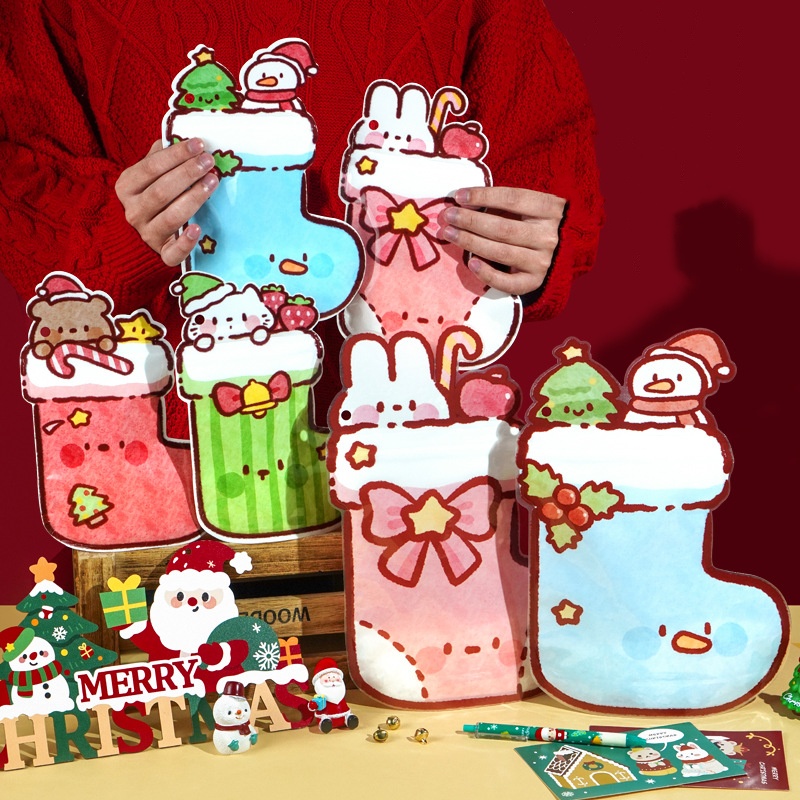 50 pçs bonito plástico natal z - Food Like Snacks avaliação e preço