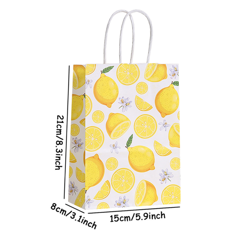 6 pçs verão tropical olá limão - Food Snacks Party avaliação e preço