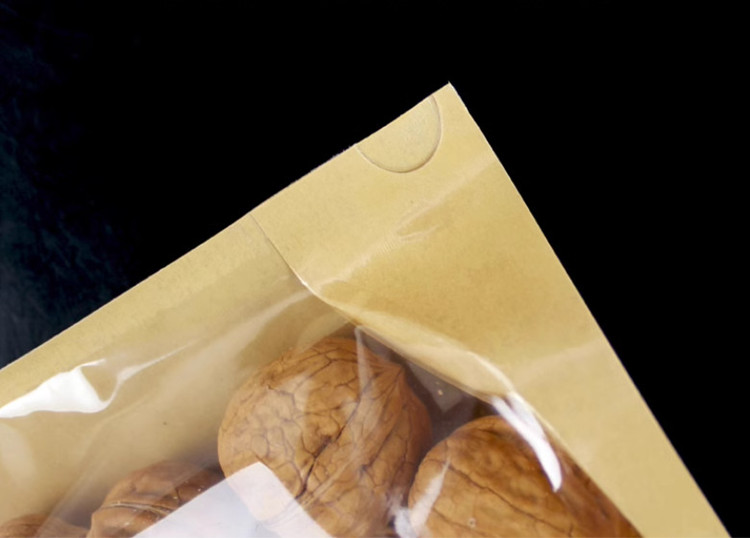 100PCS Sacos de Papel Kraft Tr - Food Like Snacks avaliação e preço