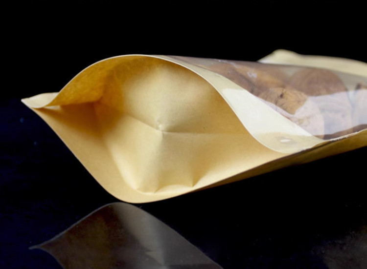 100PCS Sacos de Papel Kraft Tr - Food Like Snacks avaliação e preço